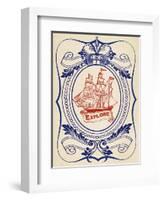 Nautical Advice 1-Z Studio-Framed Art Print