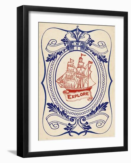 Nautical Advice 1-Z Studio-Framed Art Print