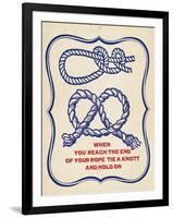 Nautical Advice 4-Z Studio-Framed Art Print