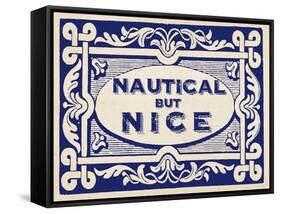 Nautical Advice 6-Z Studio-Framed Stretched Canvas