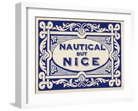 Nautical Advice 6-Z Studio-Framed Art Print