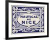 Nautical Advice 6-Z Studio-Framed Art Print