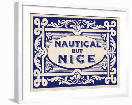 Nautical Advice 6-Z Studio-Framed Art Print