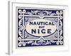 Nautical Advice 6-Z Studio-Framed Art Print