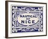 Nautical Advice 6-Z Studio-Framed Art Print