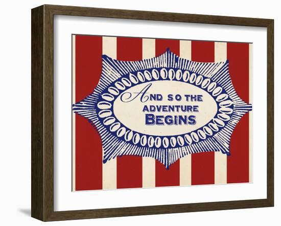 Nautical Advice 7-Z Studio-Framed Art Print