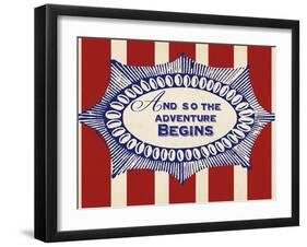 Nautical Advice 7-Z Studio-Framed Art Print