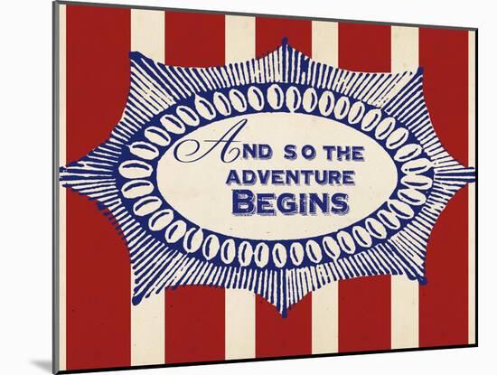 Nautical Advice 7-Z Studio-Mounted Art Print