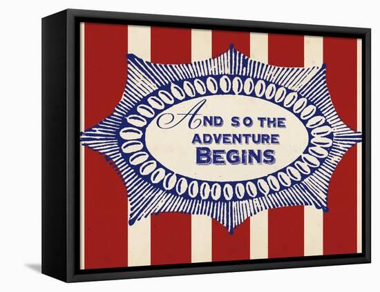 Nautical Advice 7-Z Studio-Framed Stretched Canvas