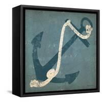 Nautical Anchor Blue-Ryan Fowler-Framed Stretched Canvas