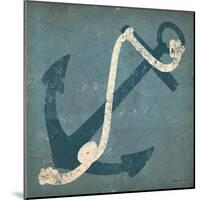 Nautical Anchor Blue-Ryan Fowler-Mounted Art Print