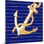 Nautical Anchor II-Patricia Pinto-Mounted Art Print