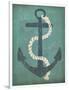 Nautical Anchor Vertical Blue-Ryan Fowler-Framed Art Print