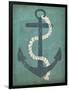 Nautical Anchor Vertical Blue-Ryan Fowler-Framed Art Print