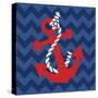 Nautical Anchor-N. Harbick-Stretched Canvas