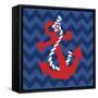 Nautical Anchor-N. Harbick-Framed Stretched Canvas