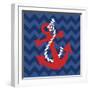 Nautical Anchor-N. Harbick-Framed Art Print