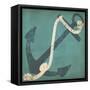 Nautical Anchor-Ryan Fowler-Framed Stretched Canvas