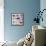 Nautical And Sea Symbols-Molesko Studio-Framed Stretched Canvas displayed on a wall