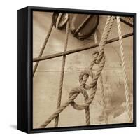 Nautical Aspect V-Michael Kahn-Framed Stretched Canvas