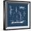 Nautical Blueprint I-The Vintage Collection-Framed Giclee Print