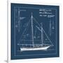 Nautical Blueprint I-The Vintage Collection-Framed Giclee Print