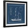 Nautical Blueprint II-The Vintage Collection-Framed Giclee Print