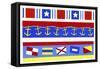 Nautical Borders-Geraldine Aikman-Framed Stretched Canvas