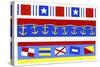 Nautical Borders-Geraldine Aikman-Stretched Canvas