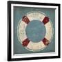 Nautical Buoy Blue-Ryan Fowler-Framed Art Print