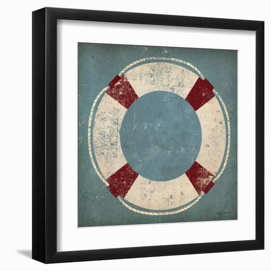 Nautical Buoy Blue-Ryan Fowler-Framed Art Print