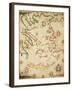 Nautical Chart of Aegean Sea, Third Chart-Pietro Giovanni Prunus-Framed Giclee Print