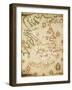 Nautical Chart of Aegean Sea, Third Chart-Pietro Giovanni Prunus-Framed Giclee Print