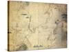 Nautical Chart of Limits of the North Sea by Hessel Gerritsz-null-Stretched Canvas