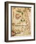 Nautical Chart of Northern Africa with Depiction of Animals-Pietro Giovanni Prunus-Framed Giclee Print