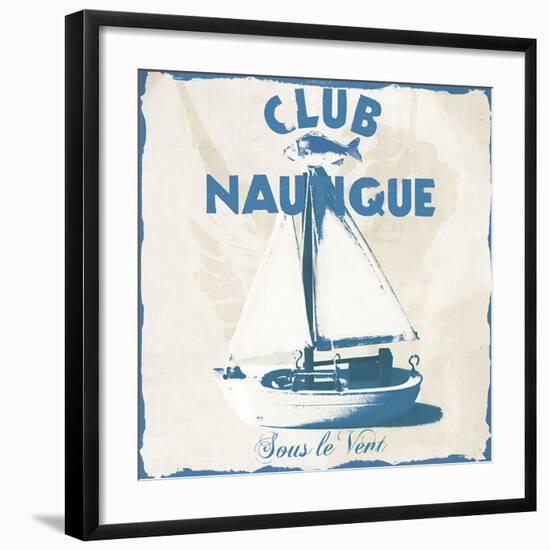 Nautical club-Galith Sultan-Framed Art Print