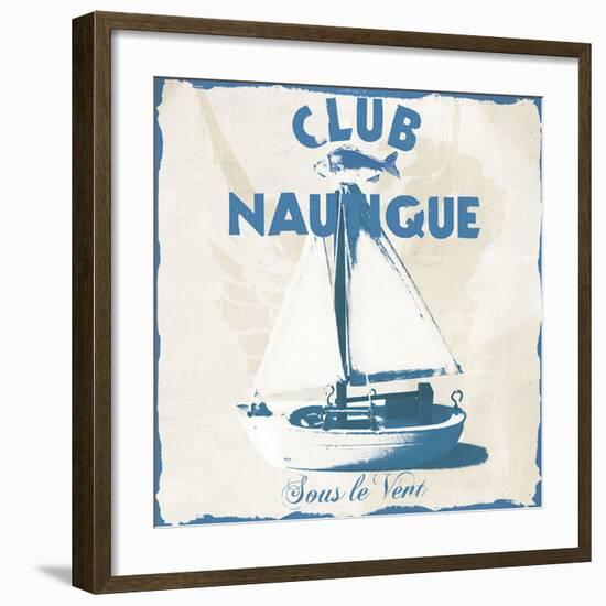 Nautical club-Galith Sultan-Framed Art Print