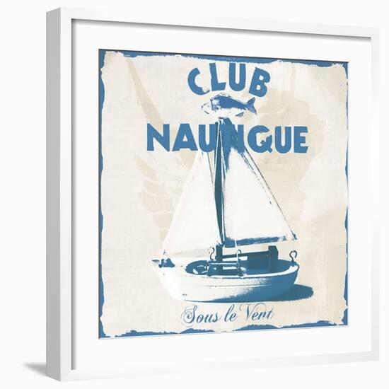 Nautical club-Galith Sultan-Framed Art Print