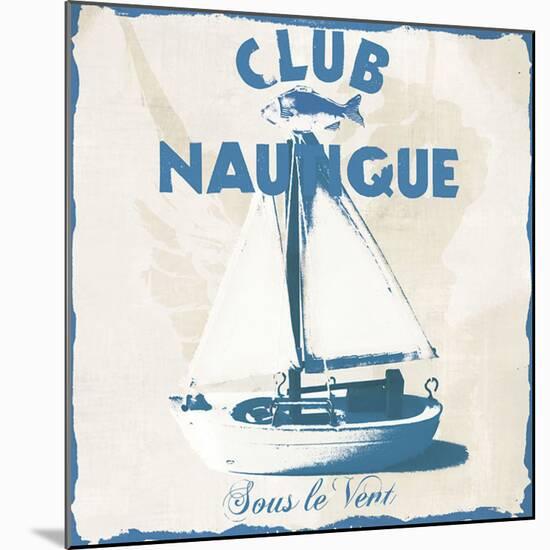 Nautical club-Galith Sultan-Mounted Art Print