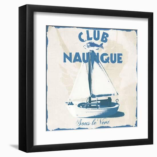 Nautical club-Galith Sultan-Framed Art Print