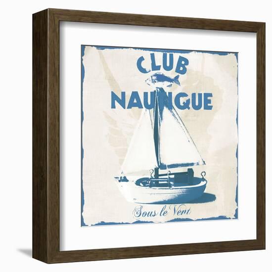 Nautical club-Galith Sultan-Framed Art Print