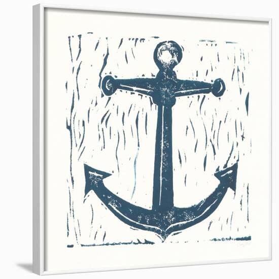 Nautical Collage on White III-Courtney Prahl-Framed Art Print