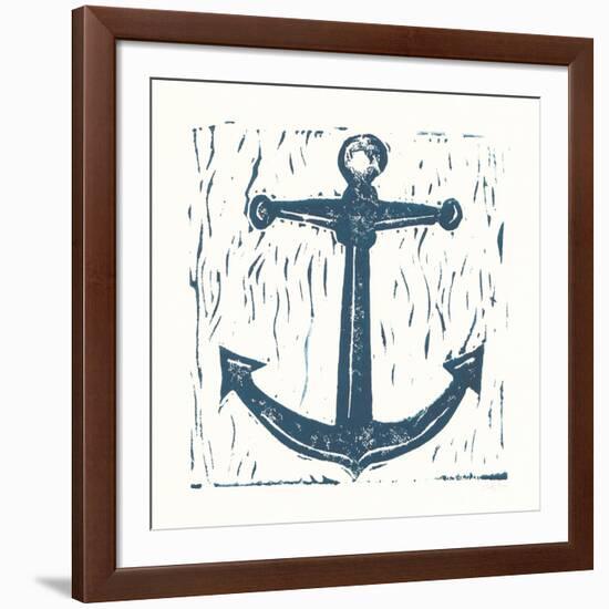 Nautical Collage on White III-Courtney Prahl-Framed Art Print