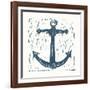 Nautical Collage on White III-Courtney Prahl-Framed Art Print