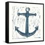 Nautical Collage on White III-Courtney Prahl-Framed Stretched Canvas