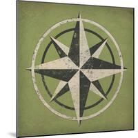 Nautical Compass-Ryan Fowler-Mounted Art Print