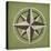 Nautical Compass-Ryan Fowler-Stretched Canvas