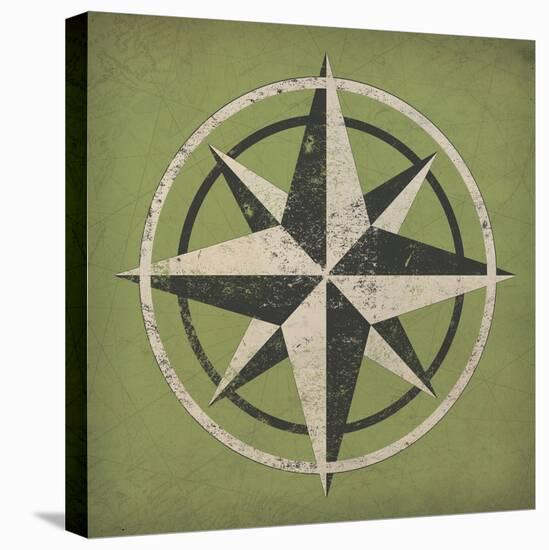 Nautical Compass-Ryan Fowler-Stretched Canvas