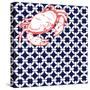 Nautical Crab-null-Stretched Canvas