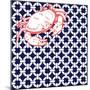 Nautical Crab-null-Mounted Giclee Print